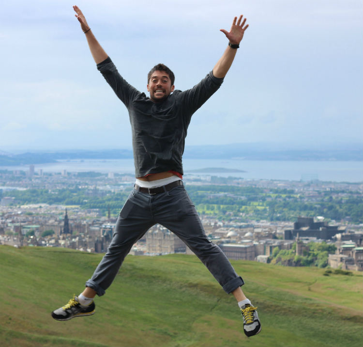 Scotland jumping